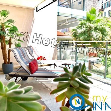 Aparthotel Riviera - Coeur Nice - Grand Superieur Studio Ac - Incroyable Terrasse - Garden View - Terrasse Jardin Pastorelli 1 Exterior foto